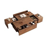 Petites Tables D'appoint pour Chambre Table Basse Nordique en Bois, rectangulaire, Moderne, Petit Salon, Rangement à Domicile, Table à thé Table Basse de Salon