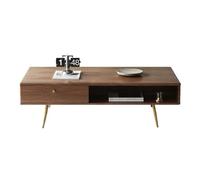 Petites Tables D'appoint pour Chambre Table Basse Nordique Simple en Bois, Meuble TV, Salon, Petit Appartement, Table Basse de Luxe légère, rectangulaire, Moderne Table Basse de Salon