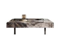 Petites Tables D'appoint pour Chambre Table Basse Rock Board légère et Moderne, idéale for Un Petit Appartement, Un Salon ou Une Maison Table Basse de Salon(100cm)
