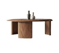 Petites Tables D'appoint pour Chambre Table Basse Ronde Simple, Table à thé, Salon, Maison, Bois Massif, Moderne, Petit Appartement Table Basse de Salon