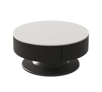 Petites Tables D'appoint pour Chambre Table Basse Simple en Pierre for Salon, Ronde, légère, Luxueuse et Moderne Table Basse de Salon