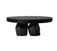 Petites Tables de Bout Table Basse Moderne Table Basse en Bois Massif for Salon, Maison, Petite Table, d'appoint légère de Luxe, Ronde Tables Basses pour Le Salon