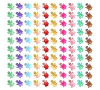Petites tortues pour l'artisanat, figurines de tortues miniatures | Décorations de tortue de petits animaux lumineux | 100x arts et métiers, animaux de mer de jardin, ornements de jardin