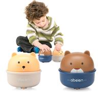 Petites Voitures,Lot De 2 Mini-Voitures Pour Bébés À Remonter Les Véhicules Jouets Pour Animaux Set Press And Go Birthday For 1 2 3 4 Year Old Boys,Girls