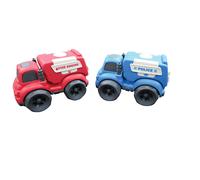 Lexibook - Petites voitures - Mini police et camion pompier - Rouge et bleu - Extérieur - Bébé