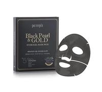 Petitfee Black Pearl & Gold Hydrogel Mask Pack - 5 Pieces