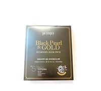 Petitfee Black Pearl & Gold Hydrogel Mask Pack 5 Sheets
