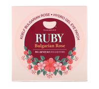 Petitfee Coussinets hydrogel pour les yeux Rubis Rose Bulgare, 60 pieces