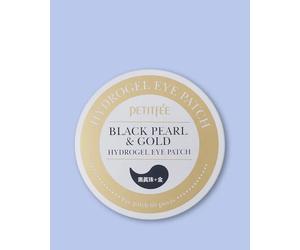Petitfee & Koelf Patchs pour les yeux Black Pearl & Gold Hydrogel Eye Patch - 84 g / 60 pcs