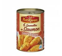PETITJEAN - Quenelles De Saumon Sauce Océane 400G - Lot De 4