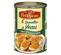 PETITJEAN - Quenelles De Veau Sauce Financière 400G - Lot De 3
