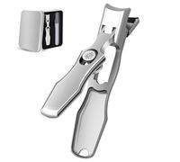 Petitres à ongles, Entre-orteils en acier inoxydable Ultra Sharps Clippers, efforts anti-glissade professionnels et coupure d'ongles portable pour les aînés, Clipper de, pour les aînés