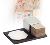 Petits aimants de réfrigérateur, consommables pour la Fabrication d'aimants de réfrigérateur carrés, pour Divers projets d'artisanat 500sets-Cardboard-2.5 * 2.5in