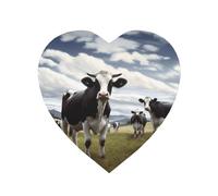 Petits aimants de réfrigérateur étanches et résistants pour réfrigérateur, photos de vache de ferme, mini aimants ronds décoratifs pour travaux manuels, maison, cuisine, bureau, tableau blanc