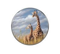 Petits aimants de réfrigérateur imperméables et puissants pour réfrigérateur, girafe sur la prairie, accessoires de cuisine, aimants décoratifs mignons pour tableau blanc, casier, bureau, décoration