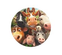 Petits aimants ronds et résistants pour réfrigérateur - Petits aimants décoratifs pour tableau blanc, cuisine, réfrigérateur, bureau, décoration d'intérieur