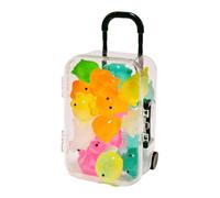 Petits animaux en résine 17 pièces lumineuses DIY avec mini | Petites figurines d'animaux en résine idéales pour décorer des paysages, des tableaux de bord, des pots de fleurs et des
