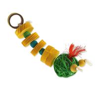 PETITS ANIMAUX jouet chenille en bois 14,5 cm