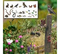 Petits Animaux Prêts À Peindre HO/OO Échelle Busch 1153