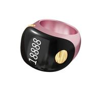 Petits anneaux numériques Tasbih Zikr, 3 tailles, anneaux de compteur de prière étanches et interchangeables, mises à niveau du dispositif de prière pour les musulmans Compteur de prière numérique