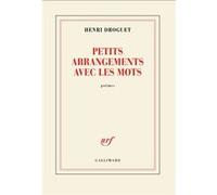 Henri Droguet – Petits arrangements avec les mots – Roman – Broché