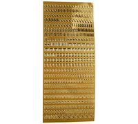 Petits Autocollants Contour D'anita's, Or