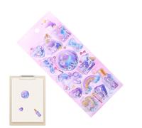 Petits Autocollants - Décalcomanie Mini Avec Design De Remplissage D'Eau | Petite Décalcomanie D'Eau 3D | Pour Tasses Guitares Valises Bagages Carnet Lunettes Tablette