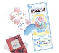 Petits Autocollants Mignons - 3D Résine Amusants Empilables - Stickers de Personnages Animés à Assembler | Pour Garçons Filles Adolescents Loisirs Créatifs Ornements Bureau Carnet