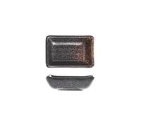 Petits bols à sauce en céramique Ceramic Square Dipping Dish Japanese Sushi Plate Hot Pot Sauce Plate Seasoning Dishes Multicolor(Shanchui)