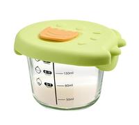 Petits bols de préparation des aliments, bol de dessin animé | Récipient de préparation de complément alimentaire pour de 230 ml | Vaisselle en verre motif dinosaure paire