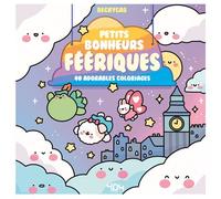 Petits bonheurs cosy féériques - Becky Cas - 404 Editions - broché - Livre-jeu