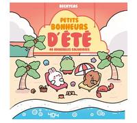 Petits bonheurs d'été – Livre de coloriages pour adultes, art-thérapie – 404 Éditions