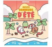 Petits bonheurs d'été – Livre de coloriages pour adultes, art-thérapie – 404 Éditions
