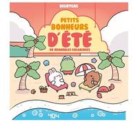 Petits bonheurs d'été - Livre de coloriages adorable et relaxant - Activités - Loisirs créatifs - Calme et relaxant - Art-thérapie - Coloriages pour adultes - Coloriages cute & cosy - cozy