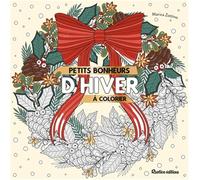 Petits Bonheurs D'hiver À Colorier