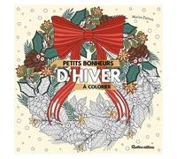 Petits Bonheurs D'hiver À Colorier