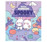 Petits bonheurs spooky - Livre de coloriages adorable et relaxant - Activités cosy - Loisirs créatifs - Cute et Cozy - cosy colo automne spooky