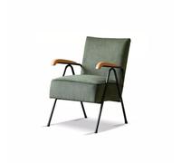 Petits Canapés Canapé de Loisirs Simple et Confortable, Petit canapé rétro, Chaise de Lecture Vert pin, Fauteuil de Maison, Taille: 20 Pouces Canapé pour Chambre