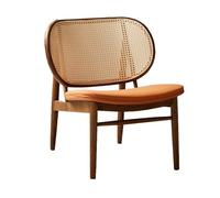 Petits Canapés Chaise en rotin créative Nordique rétro Simple canapé Chaise Maison Salon Paresseux de thé Fauteuil inclinable Cuir Canapé pour Chambre