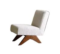 Petits Canapés Salon en Bois Massif Dossier Unique Petit Canapé Maison Balcon Rétro Loisirs Canapé Chaise Canapé pour Chambre(B)