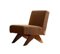 Petits Canapés Salon en Bois Massif Dossier Unique Petit Canapé Maison Balcon Rétro Loisirs Canapé Chaise Canapé pour Chambre(A)