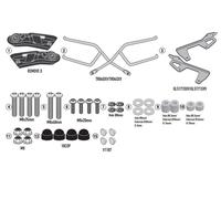 Petits Chassis Latéral, GIVI tr8713 pour Sacs Souple Latéral, Benelli Lion 800