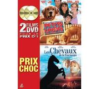 Petits chiots pour grande famille / Les chevaux de la tourmente - Bipack 2 DVD