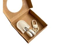 Petits ciseaux en métal avec poignée ergonomique avec porte-clés coloré et gaine de protection pour artistes, loisirs créatifs, ciseaux de couture portables