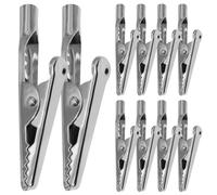 Petits clips d'alligator 10pcs 51 mm 10a CLIMES DE TEST ELECTRIQUE CLIPS ALLIGATEUR MÉTAL