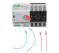 Petits Commutateurs Transfert Automatique À 4 pôles Dispositif De Contrôle Double Puissance Pour Les Systèmes De Sauvegarde Commerciaux Résidentiels Commutateurs Alimentation D'urgence Pour Date