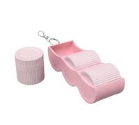 Petits contenants de voyage, taille rechargeable, 5,5 x 5,5 cm, organiseur compact, anti-fuite, rangement portable pour maquillage, crèmes, lotions, dortoirs et vacances