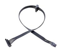 Petits Convertisseurs De Câble d'alimentation 4 Broches/4 Broches/Min6 Broches 2 Disques Durs 15 Broches De Remplacement pour Accessoires De PC De Bureau Connecteur D'assemblage D'ordinateur