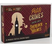 Petits crimes entre amis - Sherlock Holmes 10 murder parties énigmatiques - Virginie Pelletier - Mango - Boîte ou accessoire - Jeux livres objets