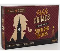 Petits crimes entre amis - Sherlock Holmes 10 murder parties énigmatiques - Virginie Pelletier - Mango - Boîte ou accessoire - Jeux livres objets